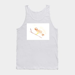 Bird, birds, animal, watercolor, art, illustration, artwork, animals, spring, summer, drawing Tank Top